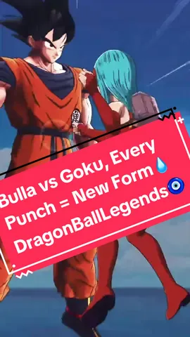 •Bulla vs Goku but he Transforms after every punch of Vegeta 👊🏽• #dragonballlegends #dblegends #bulla #babysaga #gokuvsvegeta #anitokfyp #blowthisup #fyp 