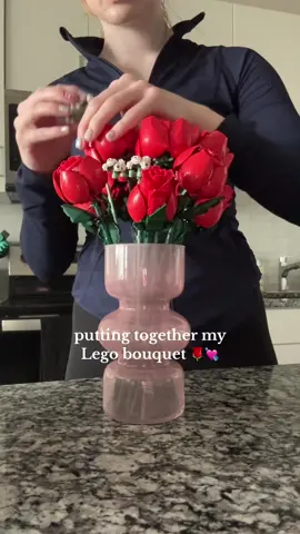 Highly recommend a Lego bouquet of flowers 💘💘 ##valentines##lego##valentinesdaygift