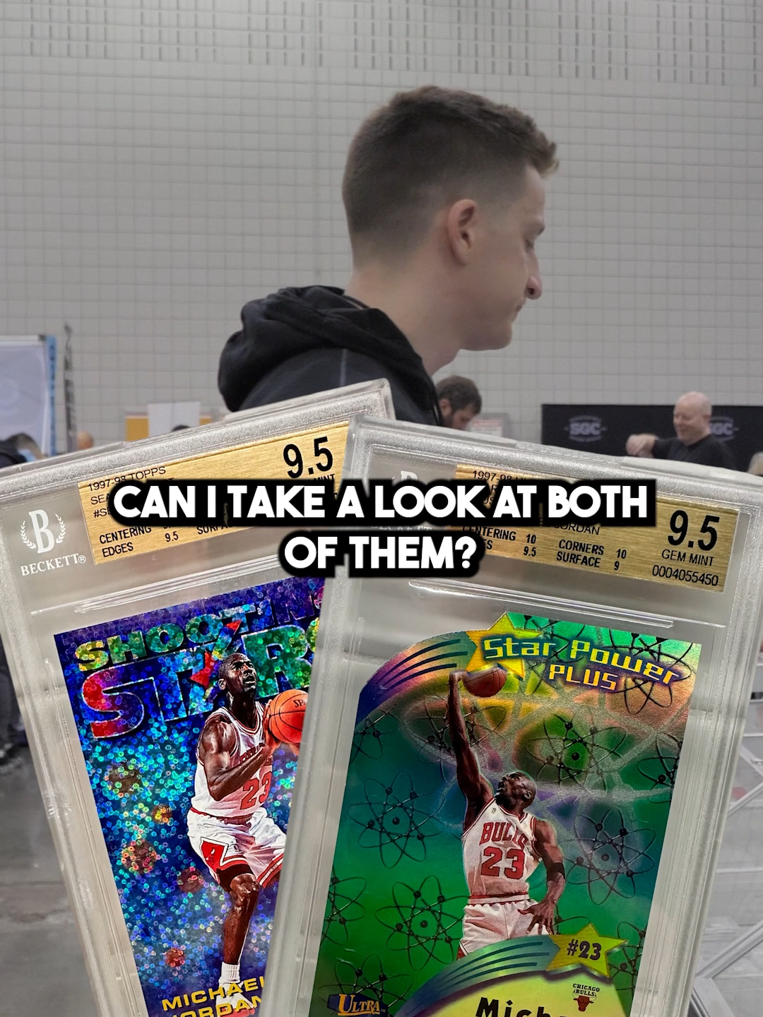 $5,000 Sports Card Show Deal for Jordans 😳 #sportscards #kingofthekards #cardshow