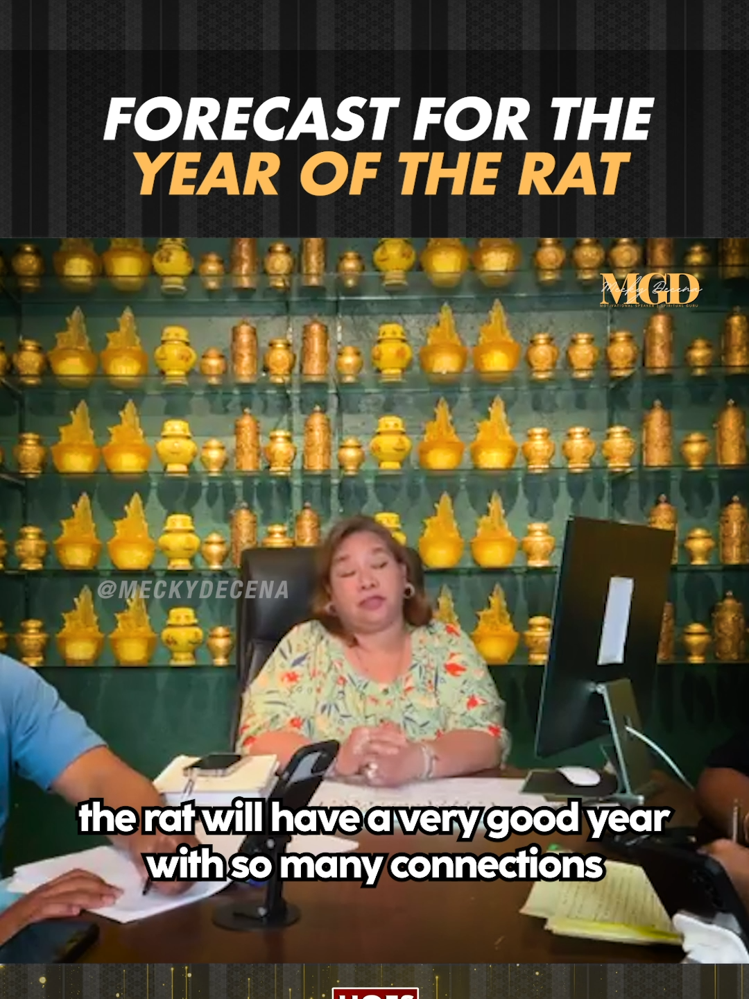 Forecast for the Year of the Rat. #forecast #chinesenewyear #yearoftherat2024 #power  #advice  #wealth  #prosperitybowl  #newyear  #life  #change  #opportunities  #fengshui  #fengshuitips  #ready2024withMGD  #fengshui101withMGD  #meckyourmove  #meckydecena  #meckyknows  #hofsmanila  #hofs  #fyp  #trendingnow  #trending  #motivational  #lifecoach  #goal