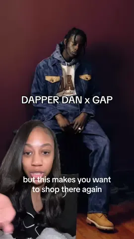 LET’S TALK GAP X DAP ✨👖 #gap #dapperdan #socialmediamanager #blackgirlinpr #greenscreen 
