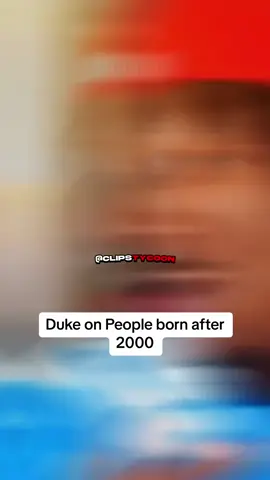 Duke talking about people born in 2010 😂💀 @Duke Dennis 