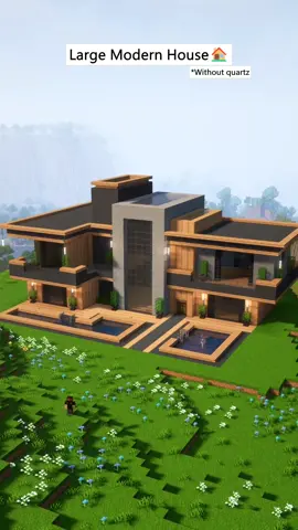 Large Modern House 🏠#Minecraft 