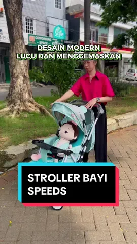 Stroller terbaru speeds, untuk bayi baru lahir sampai umur 3 tahun #stroller #strollerbayi #strollerbaby #keretabayi #keretababy #tiktokshop #speedsofficialstore 