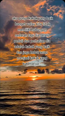 terimakasih kakak ku yang paling aku sayang