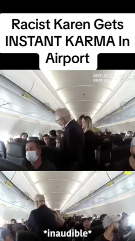Racist Karen Gets INSTANT KARMA In Airport