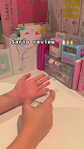 Sario review💗🧂🙌