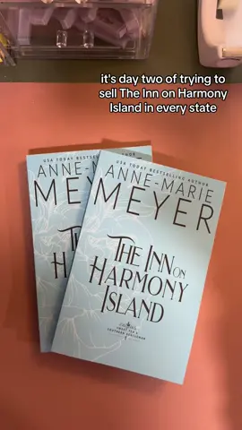 What state do you think will be filled next? 🤔🤔🤔 #authorannemariemeyer #BookTok #tiktokshop #smalltownromance #paperback #sweetteaandasoutherngentleman #theinnonharmonyisland 