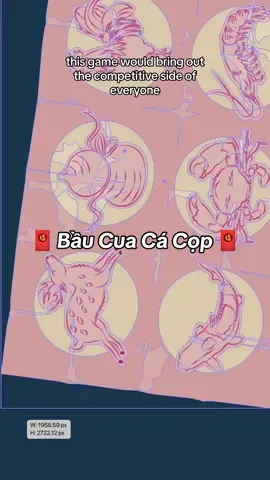 I love how this card came out 🥰 decks are available on my site 🃏 Thank you Michelle for the story ♥️ Wishing you a happy Lunar New Year! 🧧 #adobeillustrator #vectorillustration #graphicdesign #tết #lunarnewyear #chinesenewyear #baucuacacop #storytime #artprocess 