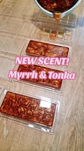 I am obsessed with our newest scent 'Myrrh and Tonka' inspired by a super luxurious designer fragrance. A blend of tonka bean, vanila, myrrh, lavender, and almond notes. It is sweet, creamy, savory, warm & comforting. A super luxurious, regal scent 👑 #homefragrance #smallbusinessuk #SmallBusiness #TikTokMadeMeBuyIt #valentinesdaysale #waxmelts #waxmeltsuk #waxpour #homebargains #myrrhandtonka #luxury #designer 
