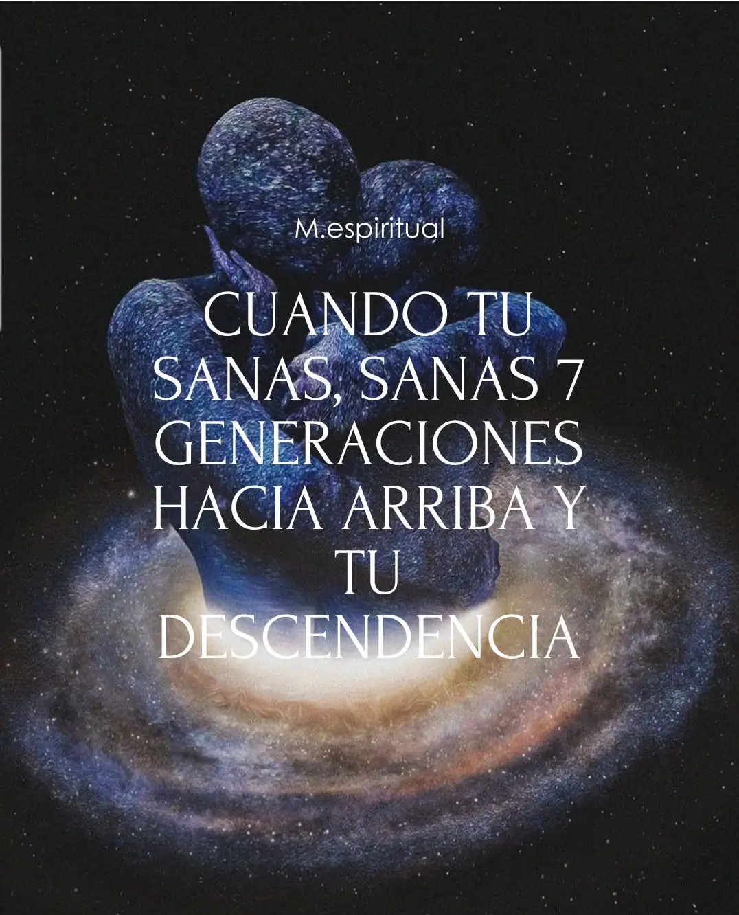 CUANDO TU SANAS, SANAS 7 GENERACIONES HACIA ARRIBA Y TU DESCENDENCIA. ✨️🙏🧘‍♀️🦋#espiritualidade #esencia #divinidadfemenina #sanción #instagram #instagood #instalike #instamood #universe #chakras #energy #ayuda #propósito #prosperidad #abundance #metas #sueños #paz #pazmental #yoga #conciencia #luz #brillo #amor #artist #vida #despertardeconsciencia #divinidad #positividade #siempre  SÍGUEME  IG: DespertardeConciencia1  ✨️✨️✨️