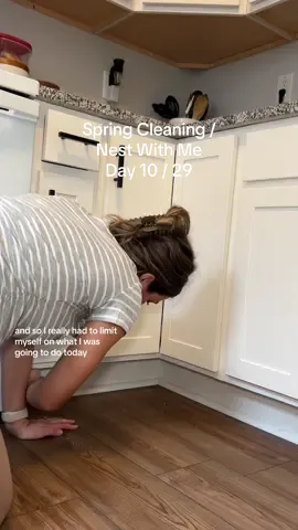 Anyone else HATE cleaning their baseboards? Because same. Upstairs coming soon… sadly. #nesting #nestwithme #CleanTok #cleanwithme #springcleaning #springcleaningchallenge 