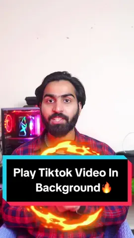 Play Tiktok Video In Background🔥 #playtiktokvideo #tiktokvideo #playvideoinbackground #tiktokvideoviral #playvideo #playtiktok #background #solvingtechniques #Tech #mobile #account #foryou #foryoupage #fypシ  #android #iphone #viralvideo 
