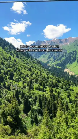 Skip the pricey Euro trip this summer and head to Kazakhstan instead. It's like getting the Alps vibe but with way more cash left in your pocket 🤭 #traveltiktok #wanderlust #explorewithme #visitalmaty #shymbulak #wheretovisit #summerdestinations #bucketlisttravel 