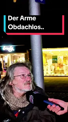 Obdachlos nachdem Tod seiner Frau 😭 #fy #foryou #foryoupage #fyp #fypシ #fypシ゚viral #viral #viralvideo #viraltiktok #straßenumfrage #traurig #hagen #obdachlos 