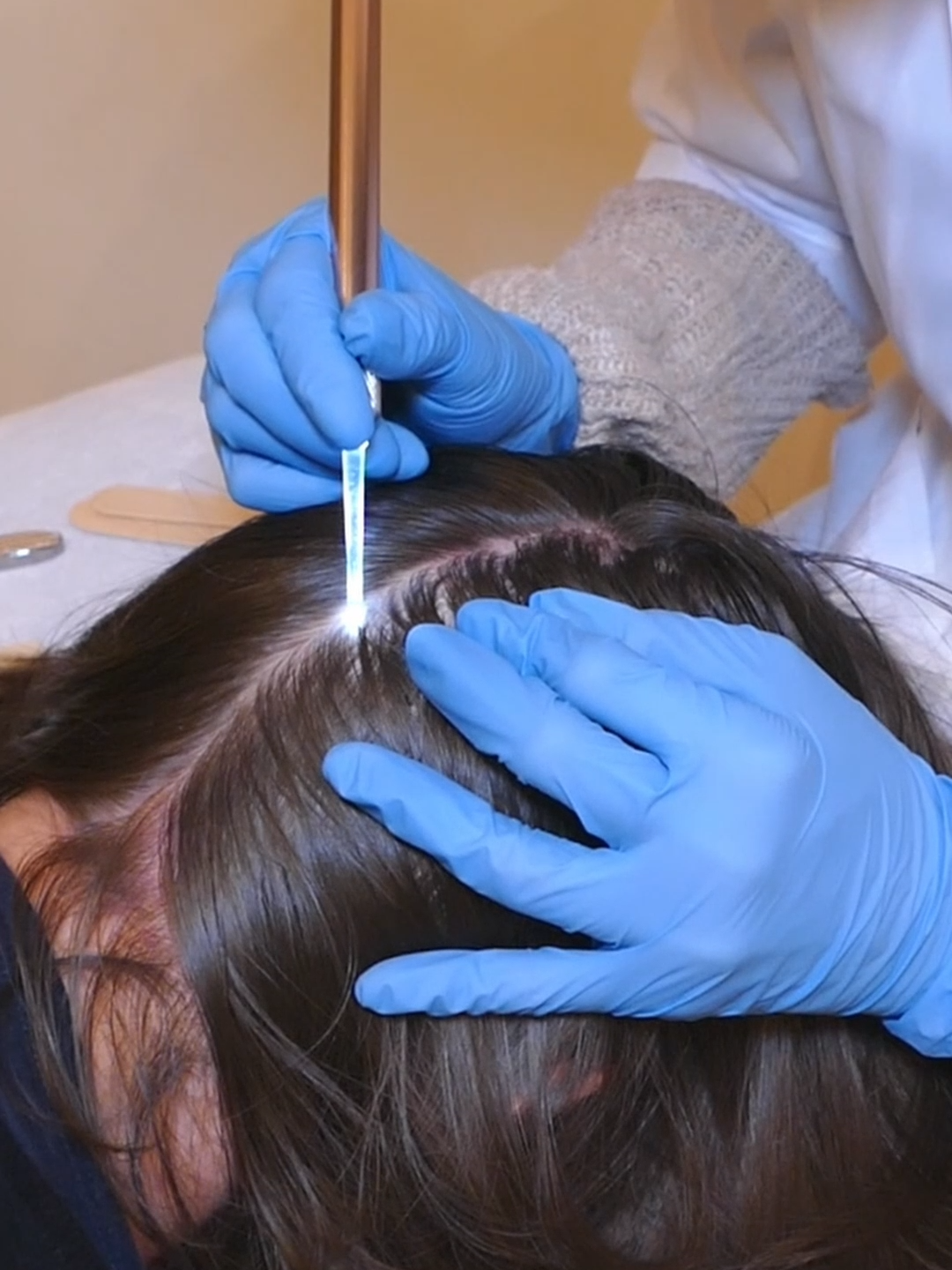 ASMR Detailed SCALP Exam with Sensory Tests (Real Person) #asmr #asmrsounds #asmrvideo #scalpcheck #asmrtiktoks #medicalroleplay