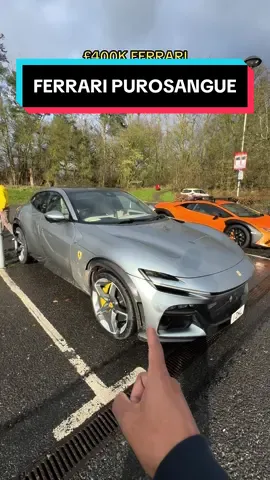 They had no faith in me 🤣 or the doors. The Ferrari Purosangue is honestly my favourite SUV at the moment (even though Ferrari say it is not an SUV) 🤣