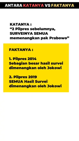 #ganjarpranowo #survei #pilpres •https://id.m.wikipedia.org/wiki/Pemilihan_umum_Presiden_Indonesia_2014 •https://id.m.wikipedia.org/wiki/Pemilihan_umum_Presiden_Indonesia_2019