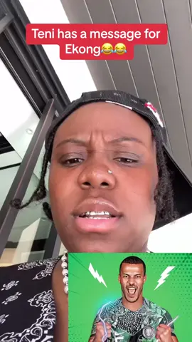 Teni  has a message for Ekong😂😂 #PulseCelebs #AFCON24 #pulsenigeria 