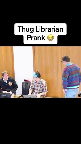 He was so polite 😭 #prank #college #library #viral 
