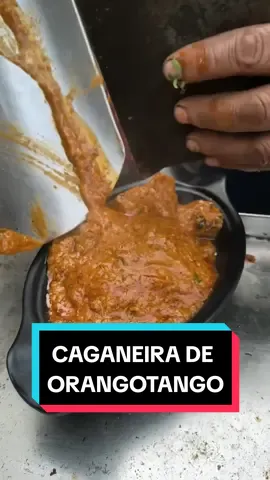 Caganeira de orangotango #rangobraboo #comidaderua #indianfood #narradortiktok #engraçado 