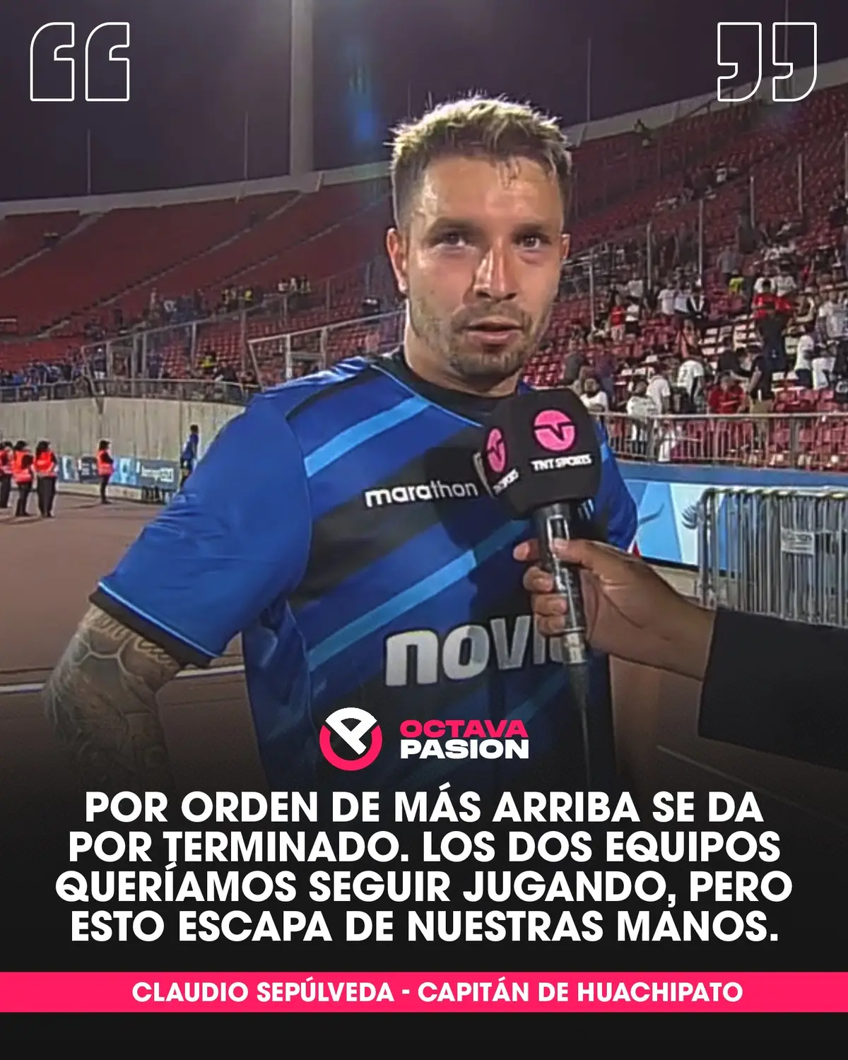 🔴 Partido SUSPENDIDO por incidentes en el estadio Por incidentes en la barra alba, las autoridades dan por suspendida la Supercopa. Así lo confirmó también a los micrófonos de TNT Sports el capitán acerero. #chile #huachipato #colocolo 