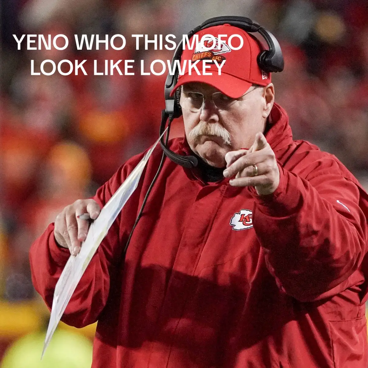 He just looks so pure 😭 ive been saying he looks like don for awhile now #cheifs #SuperBowl #coach #football #2024 #andyreid #lol #funny #monstersuniversity 