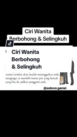 Ciri Wanita Berbohong & Selingkuh #nasehatislami #katakata #nasehatdiri #menikah #istri #ciriwanitaberbohongdanselingkuh #fypp #fypdong #fypage #fypシ゚viral #fyppppppppppppppppppppppp 