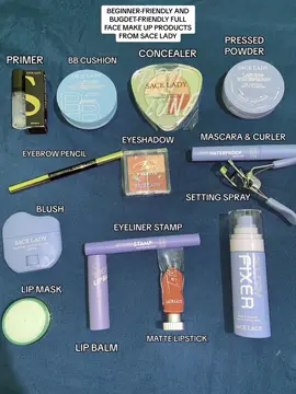 Full Set Make Up of Sace Lady  #sacelady #saceladycosmetic #fyp #fypシ #affiliatemarketing #pressedpowder #makeuptutorial #makeup 