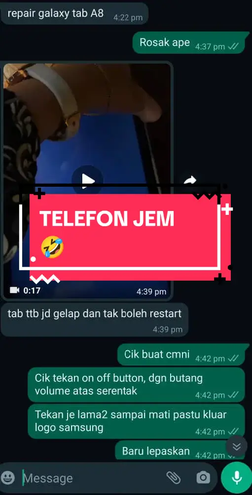 Kadang telefon hang ( heng) tak kisah apa2 pon model. kalau jadi mcm ni. ataupon skrin takboleh touch, cuba force restart dulu. kalau tak tahu cara force restart. google jer cara dia. setel atas angin 🤣#mantapbossku #repairphonemurah #repairtakmahal #fyppppppppppppppppppppppp #sgserdang #kapar #repairphonekapar #mantapbosku