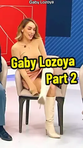 Gaby Lozoya Today 😳 Part 2 #GabyLozoya #SexyWeather #WeatherGirl #CrossedLegs #MiniSkirt #WhiteBoots #Heels #SexyLegs #Mexico #WOW 