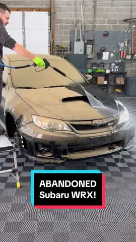 ABANDONED Subaru WRX! #wddetailing #detailing #cardetailing #carcleaning #satisfying #trending #fyp #trend #satisfyingvideos #asmrvideo #barnfind #oddlysatisfying #carwash 