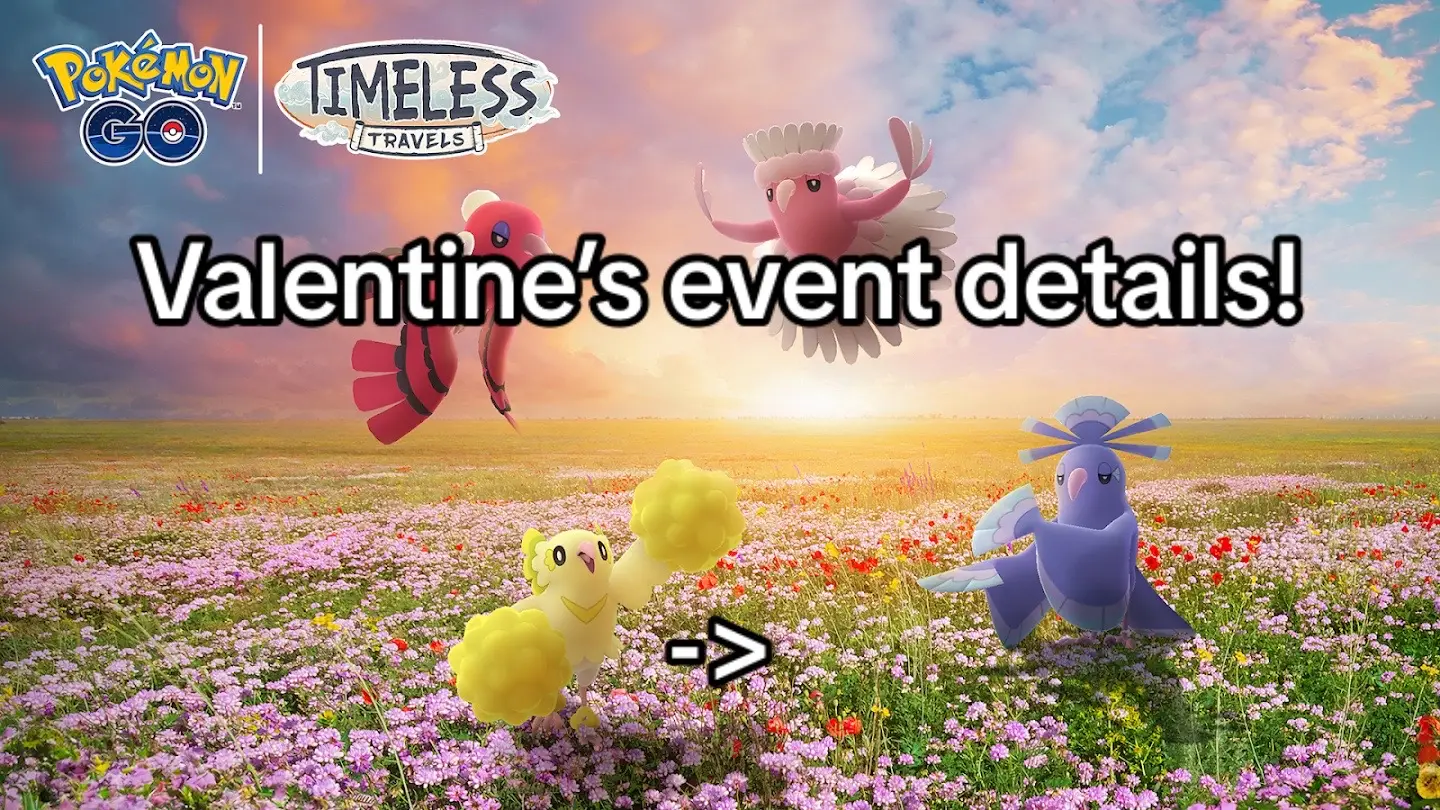 The Valentines day event Carnival of Love will be happening from February 13th 10am until February 15th 8pm. Shiny Oricorio will debut in Pokémon GO for the first time, this shiny is gonna be a chase to get in all 4 forms!! Infographic by @The Poke GO Hunter  #pokemongo #pokemongoevent #valentinesday2024 