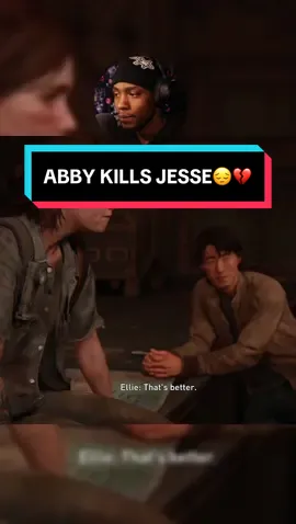 Jesse ain’t even get a chance bro😭💔cmon abby #tlou2 #thelastofus #tlou #gow #fypシ #viral 