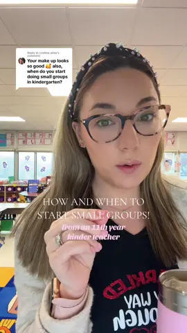 Replying to @cristina arias hope this helps but feel free to ask more 👇🏻#kindergarten #kindergartenteacher #smallgroups #smallgroupinstruction #readinggroups #guidedreading #classroommanagement 