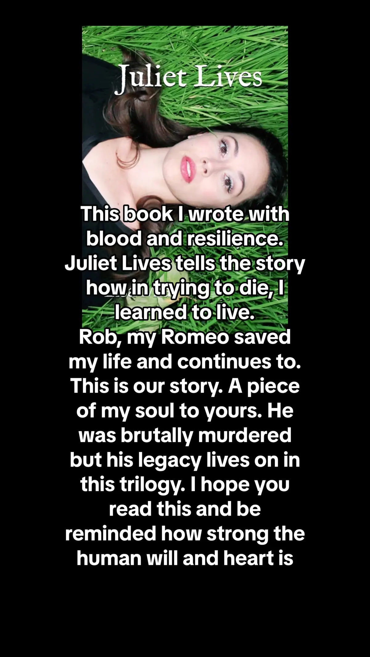 #julietlives available on amazon and Barnes and Nobles online now #BookTok #bookreader 