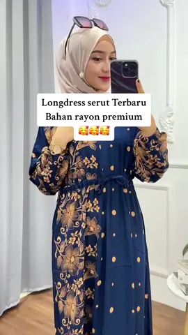 Terbaru nih Guys dari Toko kami,LONGDRESS SERUT cocok untuk busui,Lengan Panjang.Cek kelengkapan Di keranjang Kuning guys,Buruan CO guys sebelum Kehabisan Stoknya🥰🥰#longdress #longdresserut #longdresskekinian #longdressrayon #batiksanaya #fyp #belanjaditiktok 