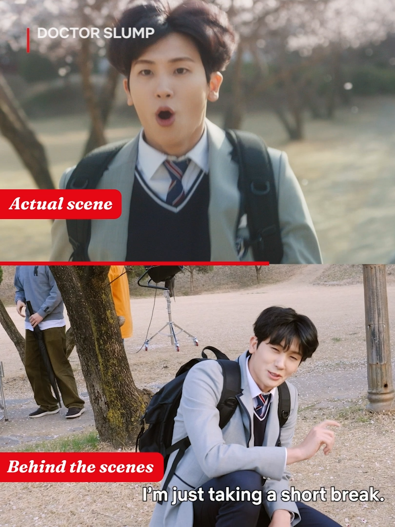 Me when I join my athlete friend pergi lari marathon 🏃 🏃‍♀️ #DoctorSlump #SembangEntertainment #WhatToWatch #NewReleases #KDramas #KDramaLovers #TVRecommendations #NetflixMY #FlixReview