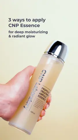 🧐3 ways to apply CNP Propolis Treatment Ampule Essence #CNP #cnplaboratory #CNPMalaysia  #propolis #ampoule #lipcerin #glowingskin  #dewyskin  #moisture #sunscreen #Antipore #skincareroutine #skincaremalaysia  #kbeauty #koreanskincare #skincaretok #fyp #produkviraltiktok #stylekoreanmy