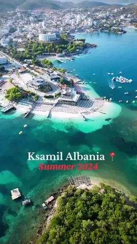 Ksamil is the Top Beach Destination in Albania 🇦🇱📍🌊 #Ksamil is a hidden-gem. Albania as a country is new and upcoming tourist destination within Europe. When you visit Albania, you cannot miss the highlight Ksamil Beach!  Ksamil is a paradise-like beach destination in the south of Albania. The Albanian Riviera has many pretty beaches. But this beach gives you that bora bora beach feeling. Only here you feel like you are in the Maldives, without the hour of flying or the high expenses.  Unlike other beaches in the Mediterranean, Ksamil is still a quiet and secluded place. The water is crystal clear and turquoise color. The beach site offers white sand and fantastic views of the lonian coast. Furthermore, the beach is surrounded by stunning Mountain scenery. This beach is the star of the Albanian Riviera. Ksamil is perfect for a fun day on the beach or a romantic holiday. You can spend the day sunbathing, and swimming. You can even swim to one of the uninhabited islands in front of the coast. Ksamil beach and its little islands are one of the best beach destinations in Europe.  #ksamil #summer2024 #ksamilalbania #visit #islands #top #beautifuldestinations #albania #south #europe #map #travel #ksamil_albania 