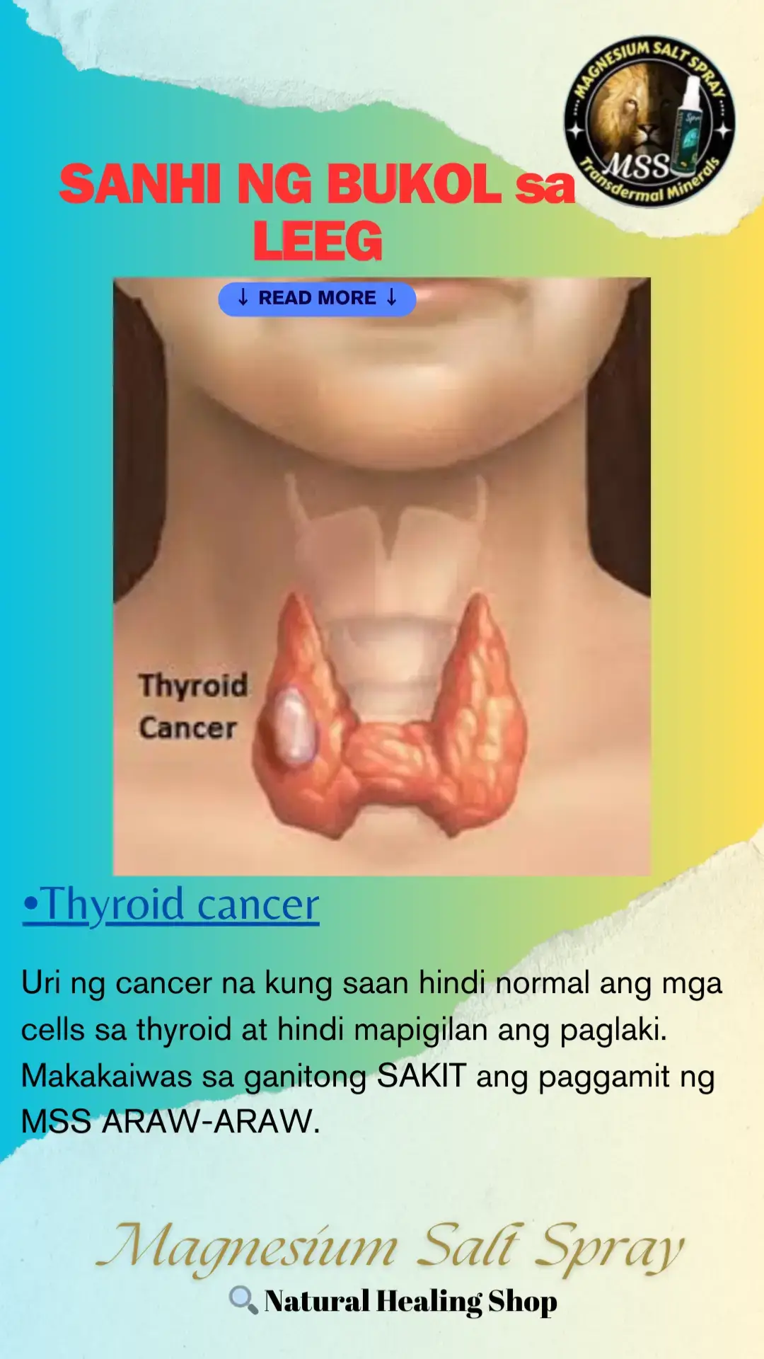 Ano nga ba ang MAGNESIUM SALT SPRAY? Ang MSS minerals ang content nya, pangunahin ang MAGNESIUM. Kaya po tayo nakakaranas ng ibat-ibang karamdaman dahil sa kakulangan ng mga minerals lalo na ang magnesium. Kapag naibigay ntin ito araw2x sa katawan,kusa na pong mag-re-repair ang katawan o ma-aactivate na ang natural healing mechanism nito. #naturalnapanlunas #mss #magnesiumsaltspray #allinone #miraclespray#transdermalmineralsupplement #health #amazing 