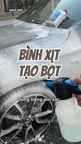 Bình xịt tạo bọt tuyết cần tay dùng pin sạc dung tích 1.5l #giadung #binhxitbottuyet #binhxittaobot #binhxittaobottuyet #binhxitbottuyetcamtay #binhxitbottuyetruaxe #binhtaobottuyet #binhtaobottuyetchaypin #thaicong  
