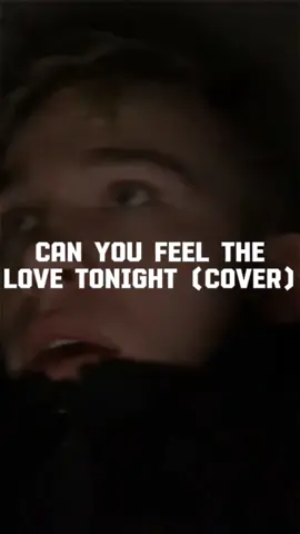 Can You Feel The Love Tonight Cover By @ @Daniel Jonasson  #fyp #music #lyrics #foryou #viral #VoiceEffects #cover #foryoupage 