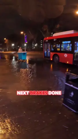 bins making a run for it  #delivery #deliveroo #closecall #work #ubereats #storm 