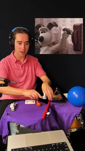 Cartoon Breakfast Sounds :) #soundeffects #musician #rhythm #wallaceandgromit #breakfast #friendship #percussion 