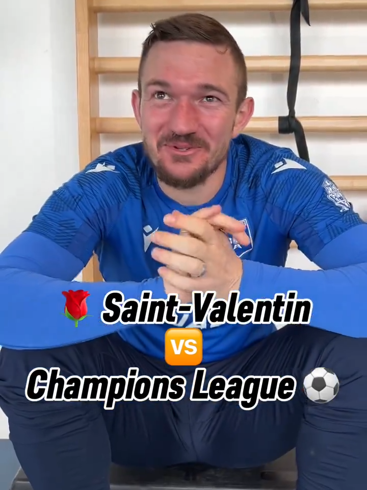 🥰 Saint-Valentin ou Ligue des Champions ⚽ ? 🎥 Source : AJ Auxerre #football #soccer #saintvalentin #love #amour #ldc #ucl #championsleague #LigueDesChampions #uefachampionsleague #psg #RealSociedad #lazio #BayernMunich #challenge #sport #sports #sportstiktok