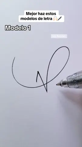 Diseños de la letra “V” diseños personalizados por Mensaje #firma #signature #fyp 