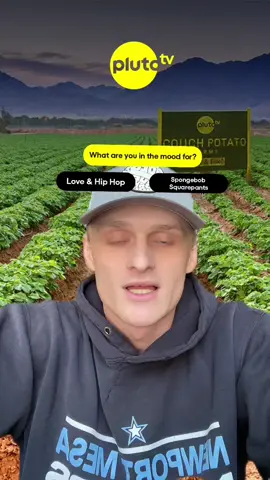 What couch potato are you? Find out with this brand new PlutoTV filter! @Pluto TV #PlutoTVPotatoes