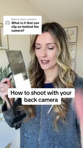 Replying to @Lena Shooting with your back camera hack ➡️ #ugccontentcreator #ugccommunity #contentcreationtools #ugcequipment #ugctools #ugccreatortips #ugcmusthaves#ugcmusthaves  How to shoot with your back camera 