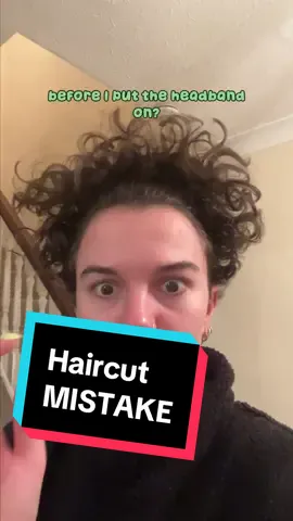 I think i floofed up 🫠 #haircut #haircutfail 